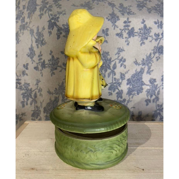 Raindrops Keep Falling on My Head Vintage 1960s Musical Figurine - Picture 5 of 7